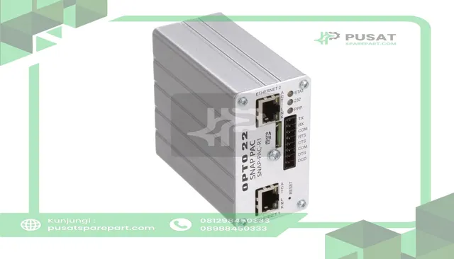 Opto 22 SNAP-PAC-R1 PLC, Rack Mount, 2 RJ45, MicroSD, 5 VDC, SNAP PAC Series