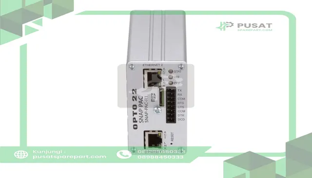 Opto 22 SNAP-PAC-R1 PLC, Rack Mount, 2 RJ45, MicroSD, 5 VDC, SNAP PAC Series - gambar 3