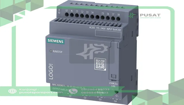 Siemens 6ED10522MD080BA3 LOGO 12/24RCEO. 8DI(4AI)/4DO.800 Blocks