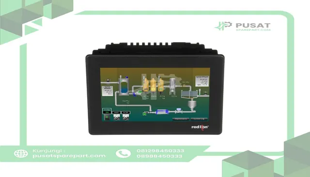 Red Lion Controls CR30000700000420 HMI 7" Touchscreen 16M Color 800x480 Pixels 10-30VDC IP66 CR3000 Series - gambar 3