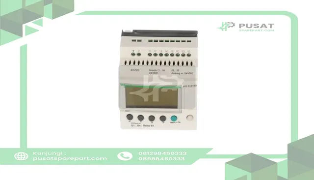 Schneider Electric SR2B121BD Smart Relay, Programmable, 24VDC, 12-Pin, Zelio Logic SR2 Series - gambar 3