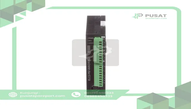 Eaton - Cutler Hammer ELC2-PB14NNDR PLC, 24VDC, 5mA, 8 Digital In, 6 Relay Out, Modbus RTU, RS232/485, ELC2 Series - gambar 2