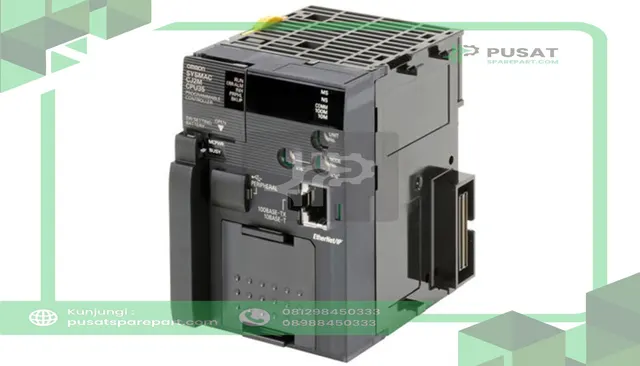Omron Automation CJ2M-CPU32 CPU Unit, 10k Steps, Up to 40 IO, Ethernet IP, USB, CJ Series