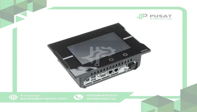 Omron Automation NA5-7W001B-V1 Programmable HMI, 7 in TFT LCD Touch, 6 Port, 24 VDC, IP65, Sysmac NA Series