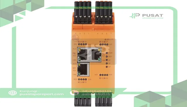 ifm efector AL1921 IO-Link Master, Ethernet/IP, 3 Ethernet ports, 8 input/8 output, terminals,IP20