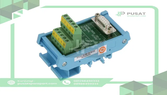 Advantech ADAM-3909-AE Wiring Board, DB9 Connectors, DIN Rail Mount, Screw Terminal, 3900 Series - gambar 4