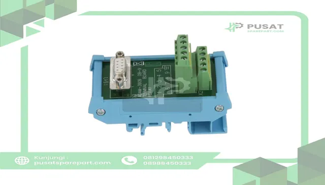 Advantech ADAM-3909-AE Wiring Board, DB9 Connectors, DIN Rail Mount, Screw Terminal, 3900 Series - gambar 2