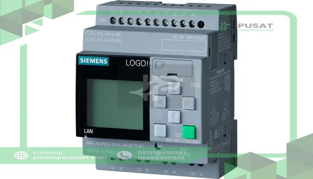 Siemens 6ED10521CC080BA2 LOGO 24CE. 8DI(4AI)/4DO. 400 Blocks