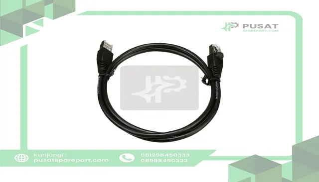 Schneider Electric VW3A8306R10 RJ45 to RJ45 Cable, 1 M, used w/Schneider, Drives & HMI, Modbus Serial via RJ48 - gambar 4