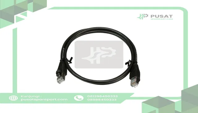 Schneider Electric VW3A8306R10 RJ45 to RJ45 Cable, 1 M, used w/Schneider, Drives & HMI, Modbus Serial via RJ48 - gambar 3
