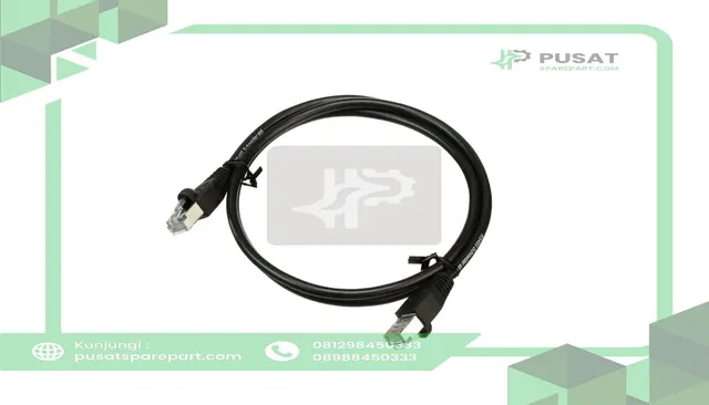 Schneider Electric VW3A8306R10 RJ45 to RJ45 Cable, 1 M, used w/Schneider, Drives & HMI, Modbus Serial via RJ48 - gambar 5