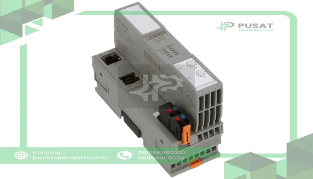 Phoenix Contact 2688459 PLC Expansion Module, Bus Coupler, Modbus/TCP, RJ45, 24 VDC, Axioline F Series - gambar 2
