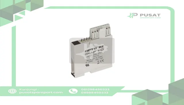 Opto 22 SNAP-OAC5MA Output Module, 4-Channel, Isolated 12-250VAC Digital, Man./Auto Switch, SNAP - gambar 2