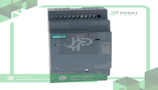 Siemens 6ED10522MD080BA2 LOGO 12/24RCEO. 8DI(4AI)/4DO.400 Blocks