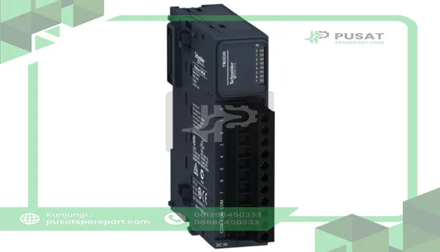 Schneider Electric TM3DI8 Module, 8 Inputs, Discrete, 24VDC, 7mA Input, Modicon TM3