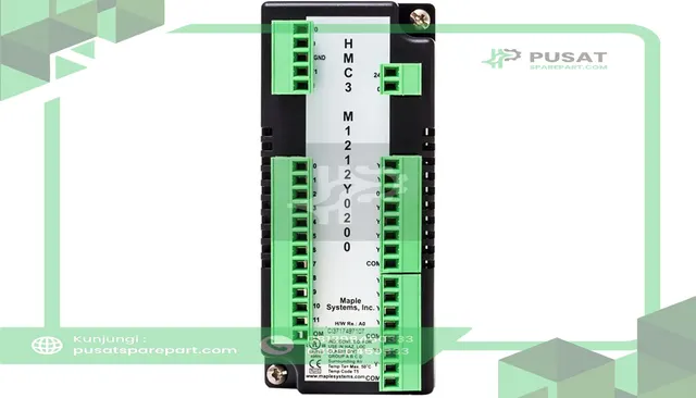 Maple Systems HMC3-M1212Y0200-V2 MODULE,HMC3,12DI/12DO(10RLY,2PNP),2AI