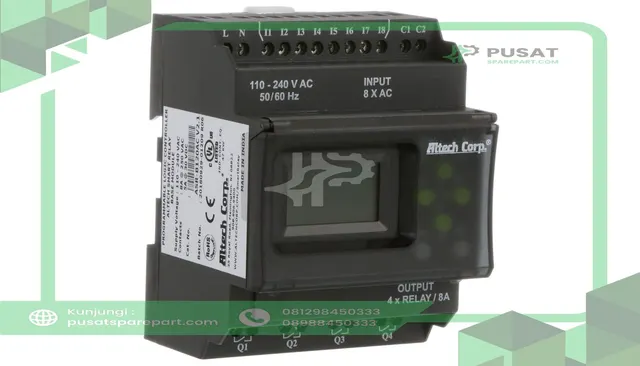 Altech Corp ASR-B120AC Smart Relay, Base Module, 110-240VAC, 5W, 8 Inputs