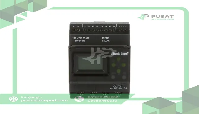 Altech Corp ASR-B120AC Smart Relay, Base Module, 110-240VAC, 5W, 8 Inputs - gambar 3