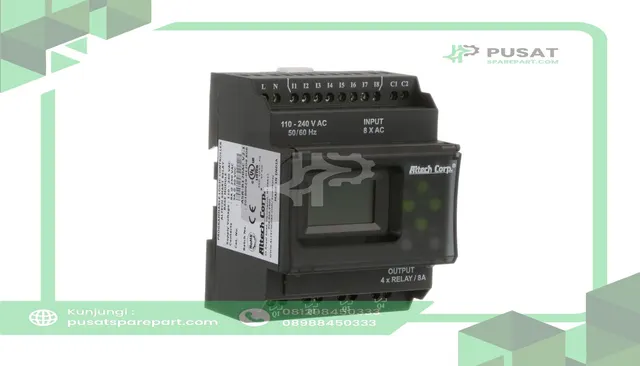 Altech Corp ASR-B120AC Smart Relay, Base Module, 110-240VAC, 5W, 8 Inputs - gambar 2