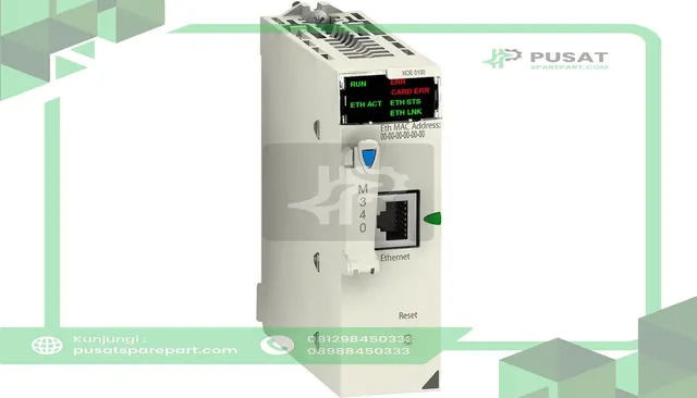 Schneider Electric BMXNOE0100 Ethernet 1 RJ45 10/100 Module, ModiconM340 PLC