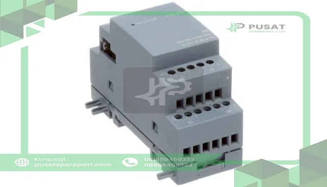 Siemens 6ED10551HB000BA2 Extension Module, Logo 8, Dm8 24R, 24Vac/Vdc, 4Di, 4Do, (Sii) - gambar 3