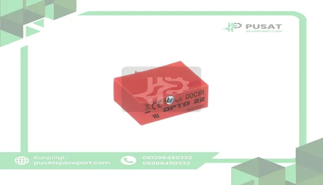 Opto 22 ODC5R Module, Input/Output, 0 to 100 VDC, 0 to 130 VAC (Line), 0.5 A (Switching) - gambar 2