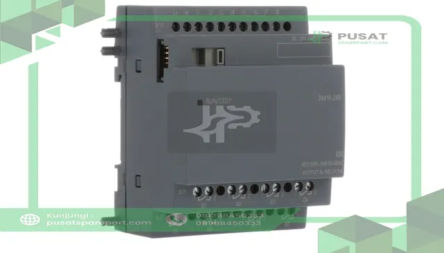 Siemens 6ED10551NB100BA2 Logo 8, Dm 16 24R, Expansion Unit, (Sii) - gambar 3