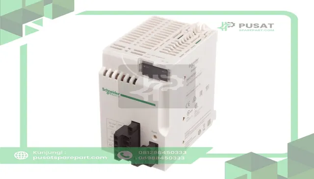 Schneider Electric BMXCPS3500 Power Supply,AC-DC,24V,1.3A,85-264V In,Enclosed,Cage Mount,Modicon M340 Series - gambar 5
