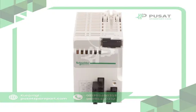 Schneider Electric BMXCPS3500 Power Supply,AC-DC,24V,1.3A,85-264V In,Enclosed,Cage Mount,Modicon M340 Series - gambar 2
