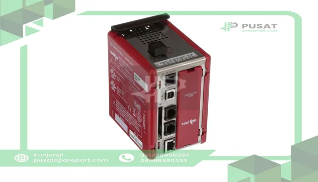 Red Lion Controls DSPLE000 Data Stations, Ethernet, USB 10BASE-T RS232 RS485, DIN Rail,24V, 4MB, DSP Series - gambar 2