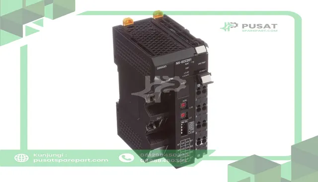 Omron Automation NX-ECC201 PLC Expansion Module, EtherCAT Communication Coupler, 4A, NX Series
