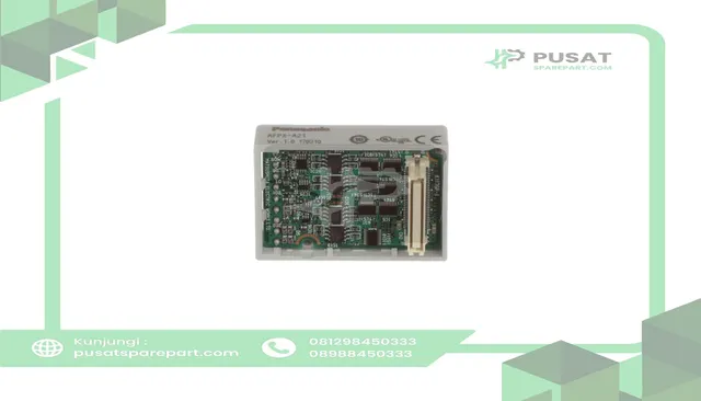 Panasonic Industrial Automation AFPX-A21 PLC Expansion Module, 2 Analog Input, 1 Output 10 V, AFPX Series - gambar 4