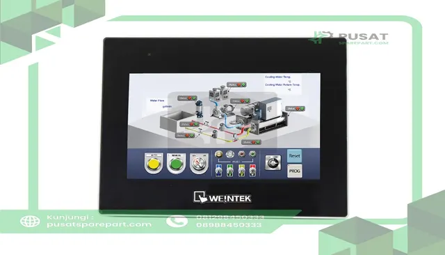Maple Systems CMT3072XP 7 Inch High-Performance HMI, Projected Capacitive Touchscreen