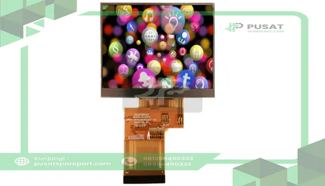 AZ Displays / RS PRO ATM0350D2 3.5in TFT LCD Display, 320 x 240, 400 nits, RGB, 54 pin