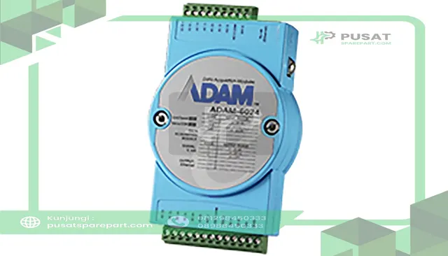 Advantech ADAM-6024-D Isolated Universal I/O Module, 24Vdc, 12 Channel, ADAM-6000 Series