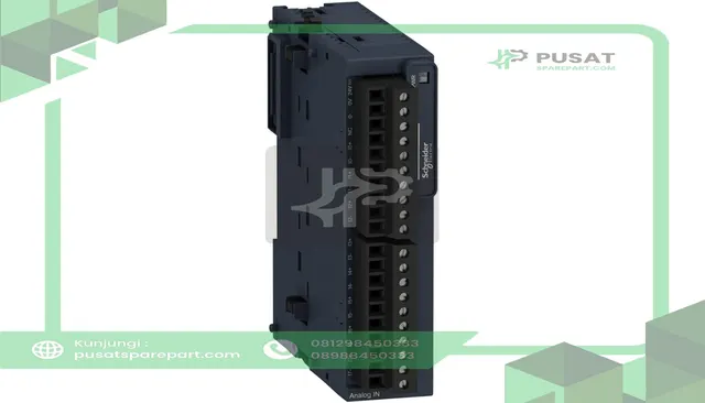 Schneider Electric TM3AI8 Module, 8 Analog Inputs, 0 to 20 mA, -10 to 10V, Modicon TM3