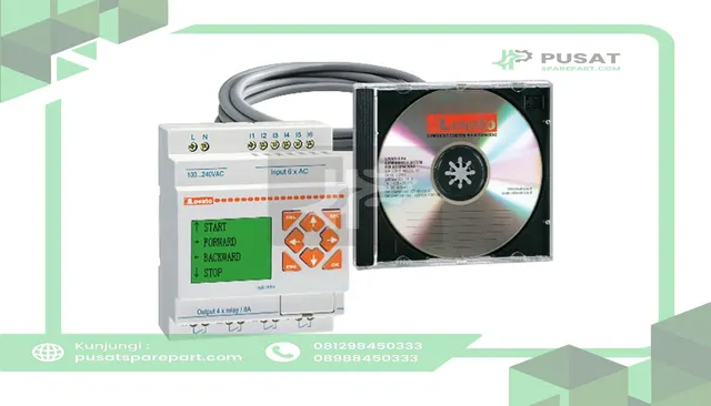 LOVATO Electric LRDKIT12RA024 Micro PLC Starter Kit, 8 In 4 Relay Out, 24 VAC, LRD Series