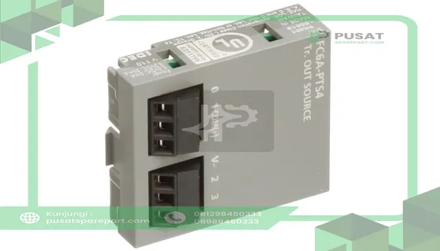 IDEC Corporation FC6A-PTS4 PLC Expansion Module, 4 Transistor Source Output, 12/24 VDC, FC6A Series