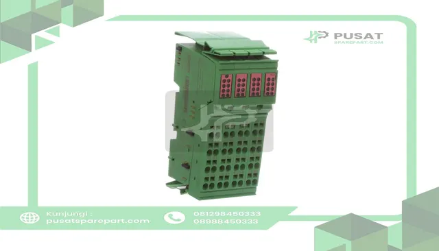 Phoenix Contact 2862822 Output Module, Digital, Inline Modular, 32-Channel, 24VDC, 50mA, Single-Wire - gambar 2