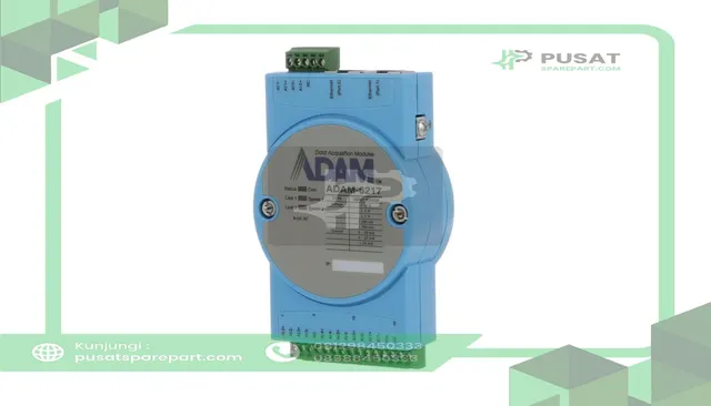 Advantech ADAM-6217-B Remote I/O Module, 8 Analog Isolated Input Modbus TCP, adrxo, ADAM-6000 Series - gambar 2