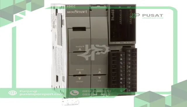 IDEC Corporation FC6A-D16R1CEE PLC, Logic Controller, 8 in 8 Relay Out, 24 VDC, MicroSmart FC6A Series