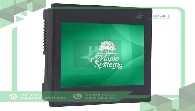 Maple Systems HMC4070A-M Touch Screen HMI + PLC 7 in Display, IP66, 6 Port, HMC Series