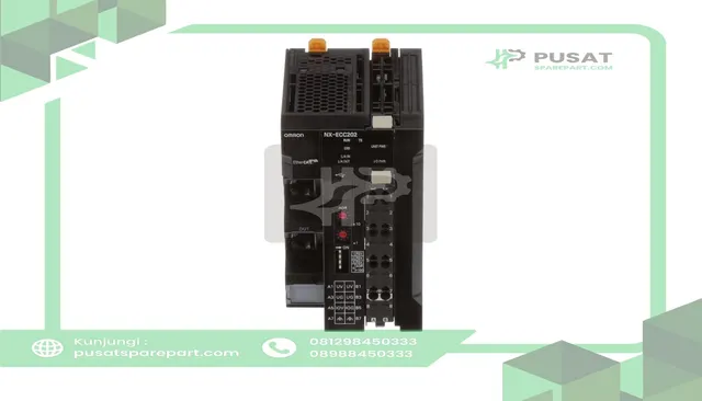 Omron Automation NX-ECC202 PLC Expansion Module, EtherCAT Communication Coupler, 10A, NX Series - gambar 2