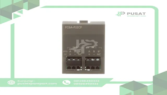 IDEC Corporation FC6A-PJ2CP Thermocouple Cartridge, 2-pt RTD, for Use w/FT1A SmartAXIS Touch PLCs