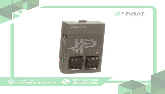 IDEC Corporation FC6A-PJ2CP Thermocouple Cartridge, 2-pt RTD, for Use w/FT1A SmartAXIS Touch PLCs - gambar 3