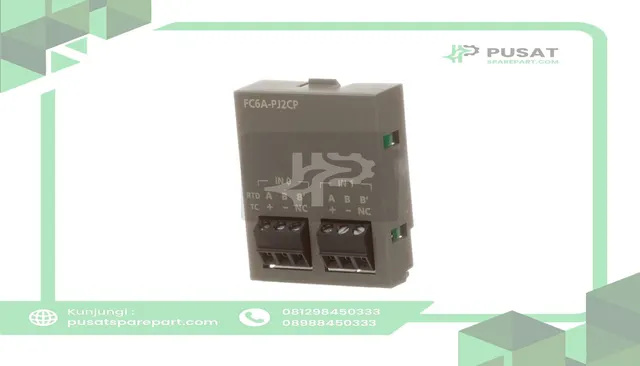IDEC Corporation FC6A-PJ2CP Thermocouple Cartridge, 2-pt RTD, for Use w/FT1A SmartAXIS Touch PLCs - gambar 5