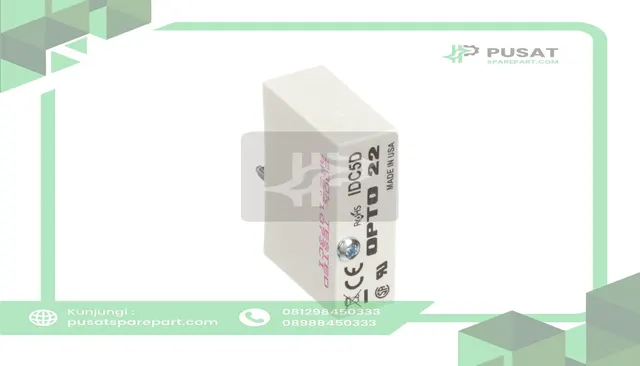 Opto 22 IDC5D Module, DC Input, 50 mA, 2.5 to 28 VDC, 30 mA (Max.), 5 VDC, 1 ms, 1.5 ms - gambar 2