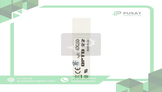 Opto 22 IDC5D Module, DC Input, 50 mA, 2.5 to 28 VDC, 30 mA (Max.), 5 VDC, 1 ms, 1.5 ms - gambar 3