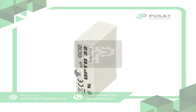 Opto 22 IDC5D Module, DC Input, 50 mA, 2.5 to 28 VDC, 30 mA (Max.), 5 VDC, 1 ms, 1.5 ms - gambar 5
