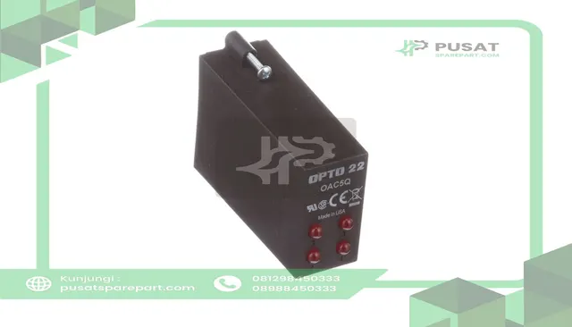 Opto 22 OAC5Q Module, Digital, 12 to 280 VAC, 12 mA @ 5 VDC, 5 mA (RMS) (Off-State) @ 60 Hz